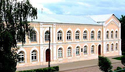 Основное (старое) здание Сапожковской средней школы №1